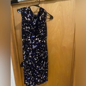 Ralph Lauren purple floral dress size 8